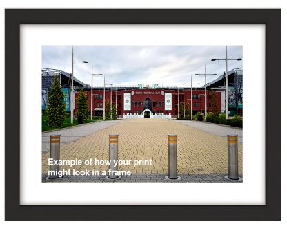 The Celtic Way Photo Print framed example