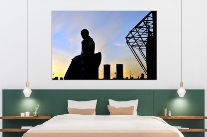 Brother Walfrid Silhouette -Canvas