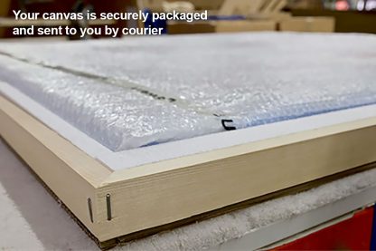 Canvas packaging